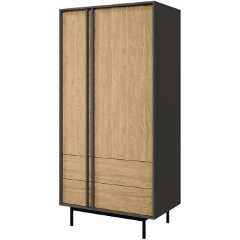 Szekrény Alsy 1 Olajozott tölgy/Antracit kép