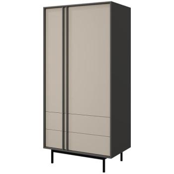 Szekrény Alsy 1 Világos bézs/Antracit kép