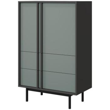 Szekrény Alsy 5 Aloé/Antracit kép