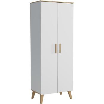 Szekrény Dita+Falipolc white/oak sonoma kép