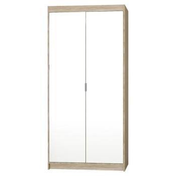 Szekrény Elena 2D tölgy sonoma/tükör kép