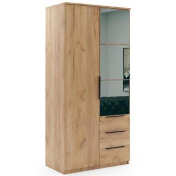 Szekrény Florencja craft arany 100x215 kép