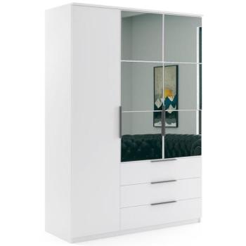 Szekrény Florencja fehér 150x215 kép