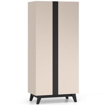 Szekrény Freshion 01 Kasmír/Fekete kép