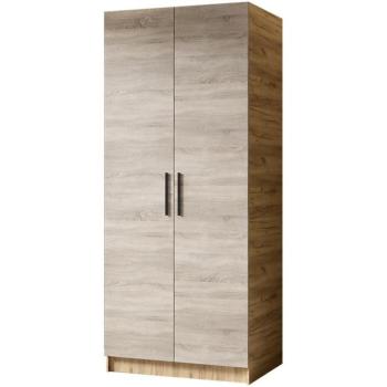 Szekrény Gold 2d Tölgy Craft Aranysárga/Tölgy Sonoma kép