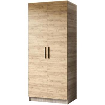 Szekrény Gold 2d Tölgy Sonoma/Tölgy Craft Aranysárga kép