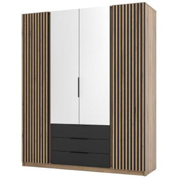 Szekrény Kaja EV/BL-EV 2LAM 2 Tükör 3S kép