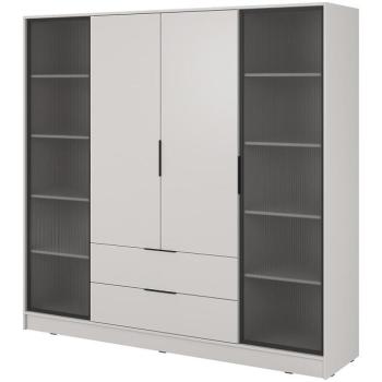 Szekrény Kelly 4D RD cashmere + led kép