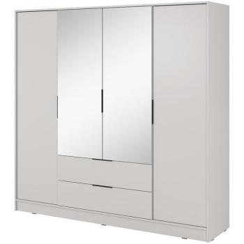 Szekrény Kelly 4D tükörrel cashmere kép