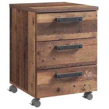 Szekrény kerekeken Symmach Old-Wood Vinteage/konkrét kép