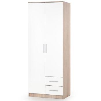 Szekrény Lima S-2 sonoma/fehér kép