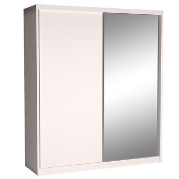 Szekrény Maciej 208 tükör alpesi fehér kép