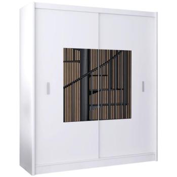 Szekrény Madryt 180 fehér kép