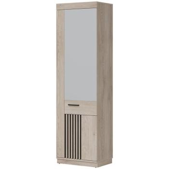 Szekrény Mati Mi14 Tölgy Crem/Cz kép