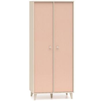 Szekrény Mevel 02 Sivatagi homok/Millenial Pink kép