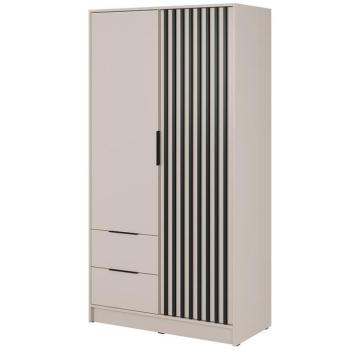 Szekrény Nelly 2d Kasmír/fekete pop kép