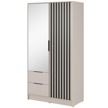 Szekrény Nelly 2d tükör Kasmír/fekete pop kép