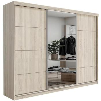 Szekrény Palermo 250 Sonoma+Tükör kép