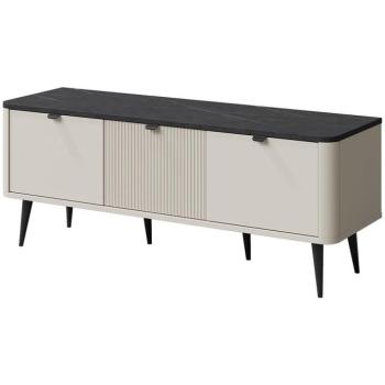 Szekrény RTV 130 Marly 14 Kasmír/Szürke kő kép