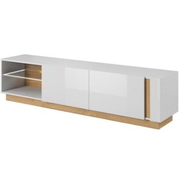 Szekrény RTV 187 Arco H tölgy grandson kép