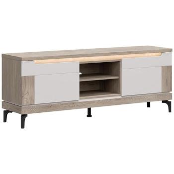 Szekrény RTV Aston An01 Tölgy/Kasmír kép