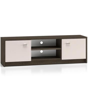 Szekrény RTV Avante 06 Tölgy Windmill Dark/Kasmír kép