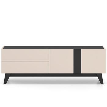 Szekrény RTV Freshion 05 kashmir/fekete kép