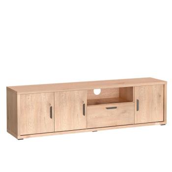 Szekrény RTV Grande G5 190 Tölgy Cremona kép