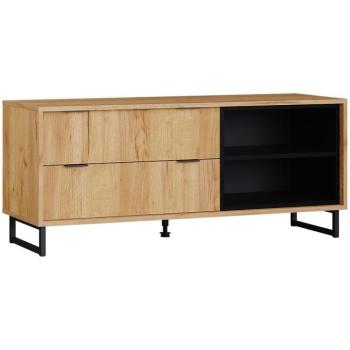 Szekrény RTV Konor D.Craft Aranysárga kép