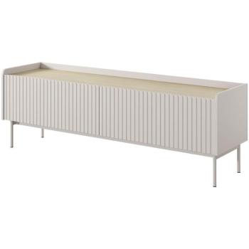 Szekrény RTV Level RTV D 153 2d Beige/tölgy Scandi kép