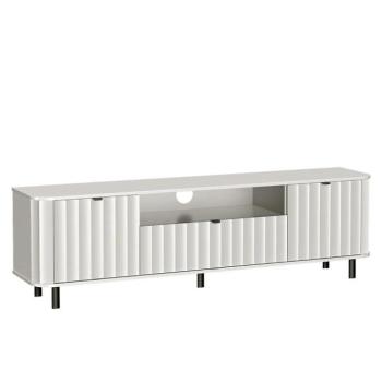 Szekrény RTV Novado 5nv 200 Klasszikus fehér kép