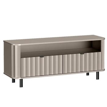 Szekrény RTV Novado 6nv 140 Clay Gray kép