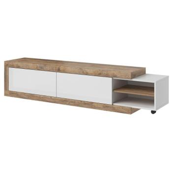 Szekrény RTV Sintra 40 tölgy samdal-fehér kép