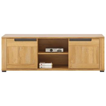 Szekrény RTV York Y-1 Tölgy/Grafit kép