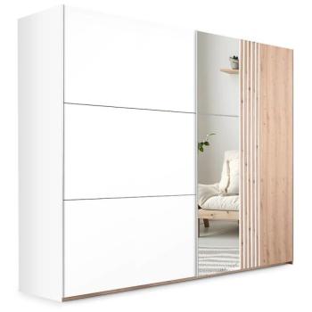 Szekrény Sintra 203 Fehér / Tölgy Wotan kép