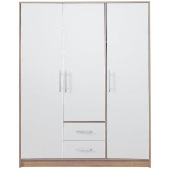 Szekrény Smart SR2 150 cm tölgy sonoma/fehér kép