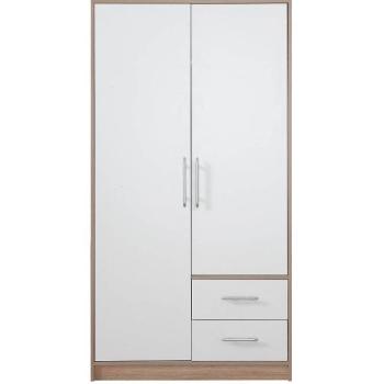 Szekrény Smart SR3 100 cm tölgy sonoma/fehér kép