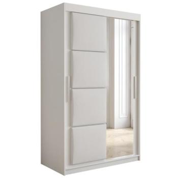 Szekrény Tapi 120 Fehér eko bőr kép