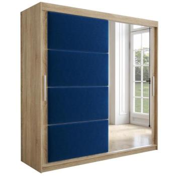 Szekrény Tapi 200 tölgy Sonoma/Kék kép