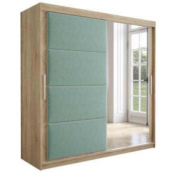 Szekrény Tapi 200 tölgy Sonoma/Pisztácia kép