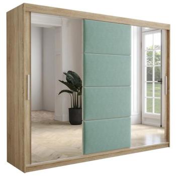 Szekrény Tapi 250 tölgy Sonoma/Pisztácia kép