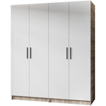 Szekrény X2 Gold 2d Tölgy Sonoma/Fehér kép