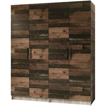 Szekrény X2 Gold 2d Tölgy Sonoma/Old Style kép