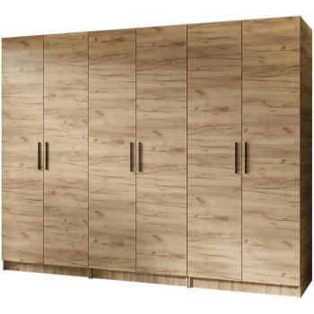 Szekrény X3 Gold 2d Tölgy Craft Aranysárga/Tölgy Craft Aranysárga kép