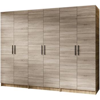 Szekrény X3 Gold 2d Tölgy Craft Aranysárga/Tölgy Sonoma kép