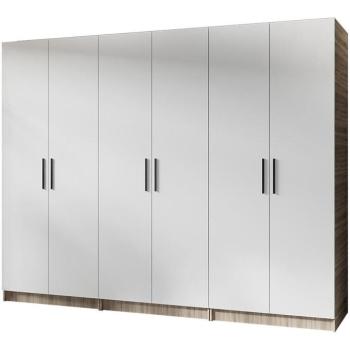 Szekrény X3 Gold 2d Tölgy Sonoma/Fehér kép