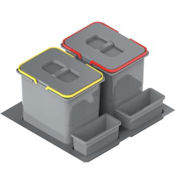 Szemetes  Praktiko 60  2x15l kép