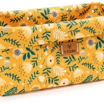 T-TOMI Long Baggie Mustard flowers kép