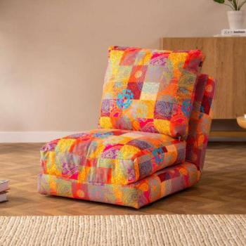 Taida 1 - Seater - Patchwork Ággyá alakítható fotel 60x68x26 Mult... kép