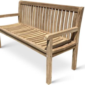 TEXIM Kingsbury Kerti pad, teak 150 cm kép